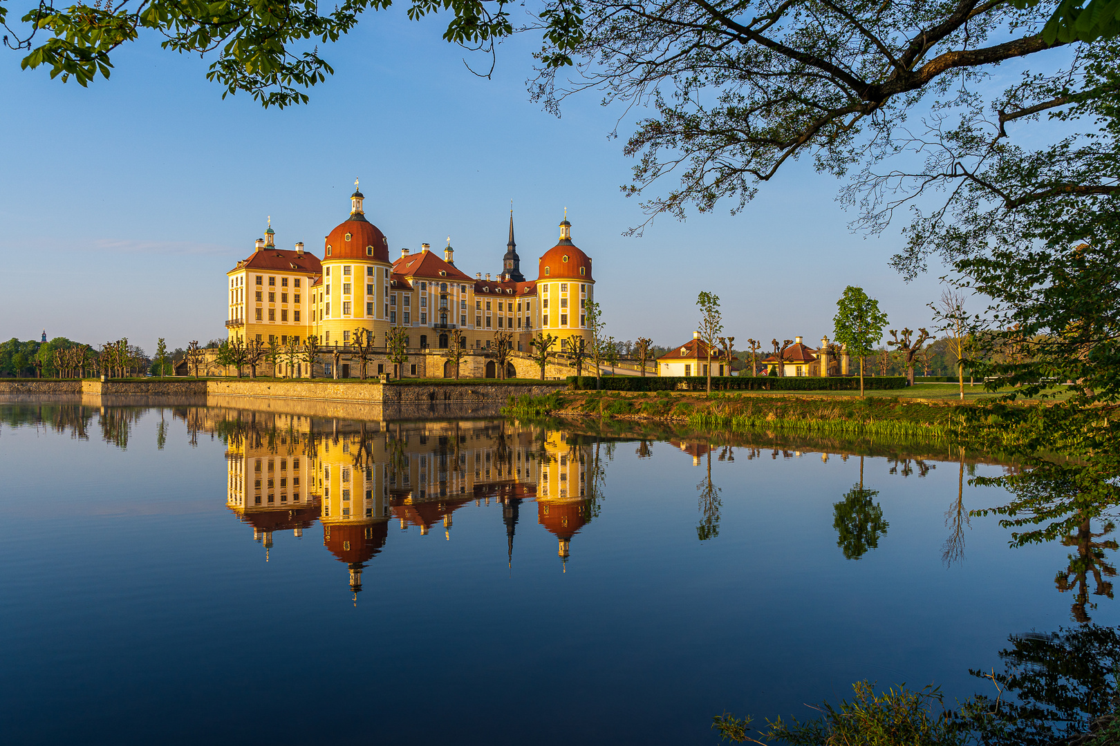 Moritzburg am Morgen