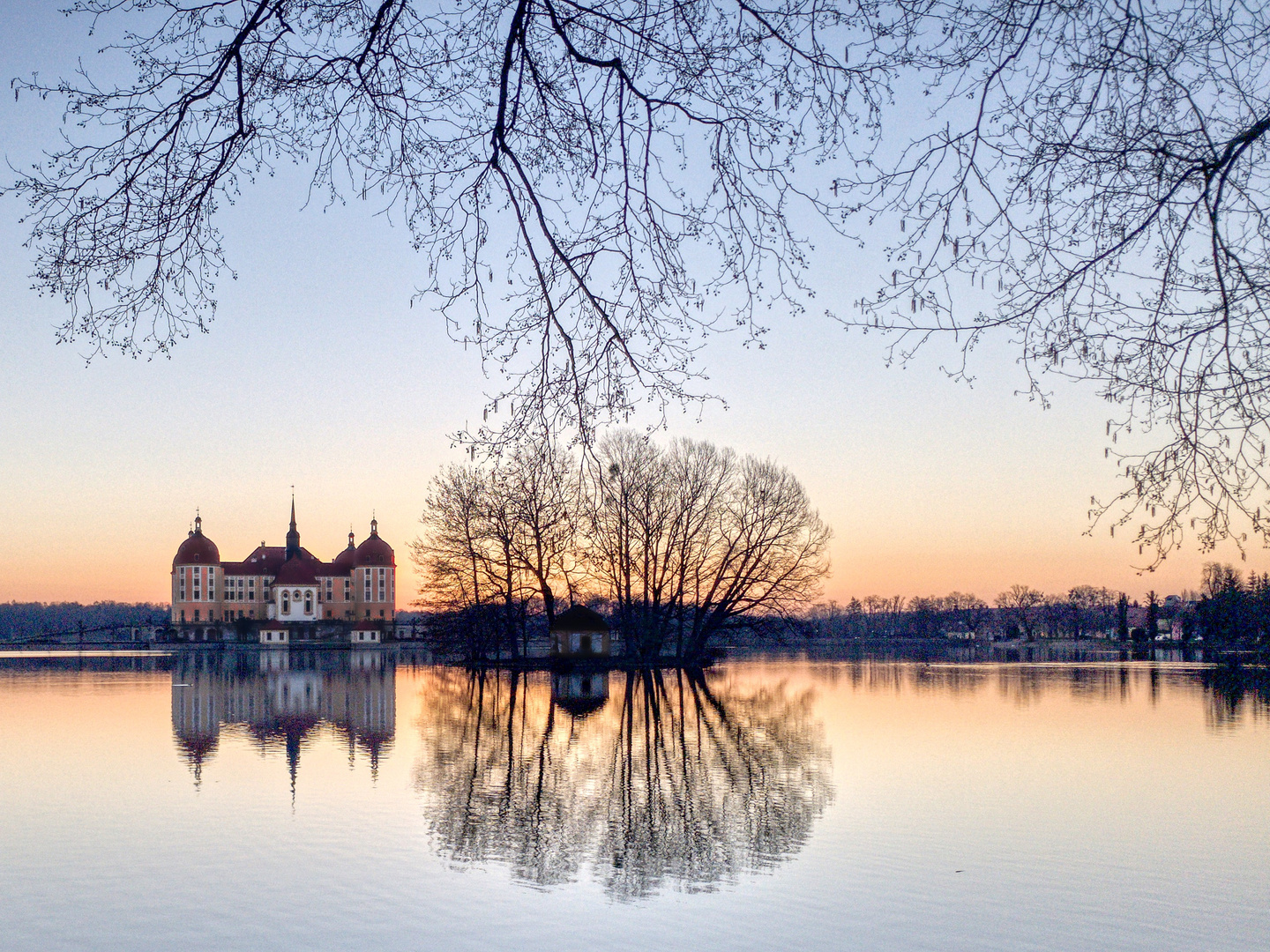 Moritzburg am Morgen