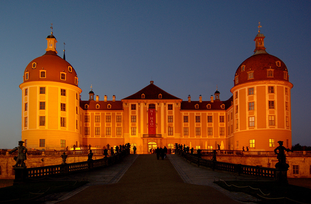 Moritzburg bei Nacht