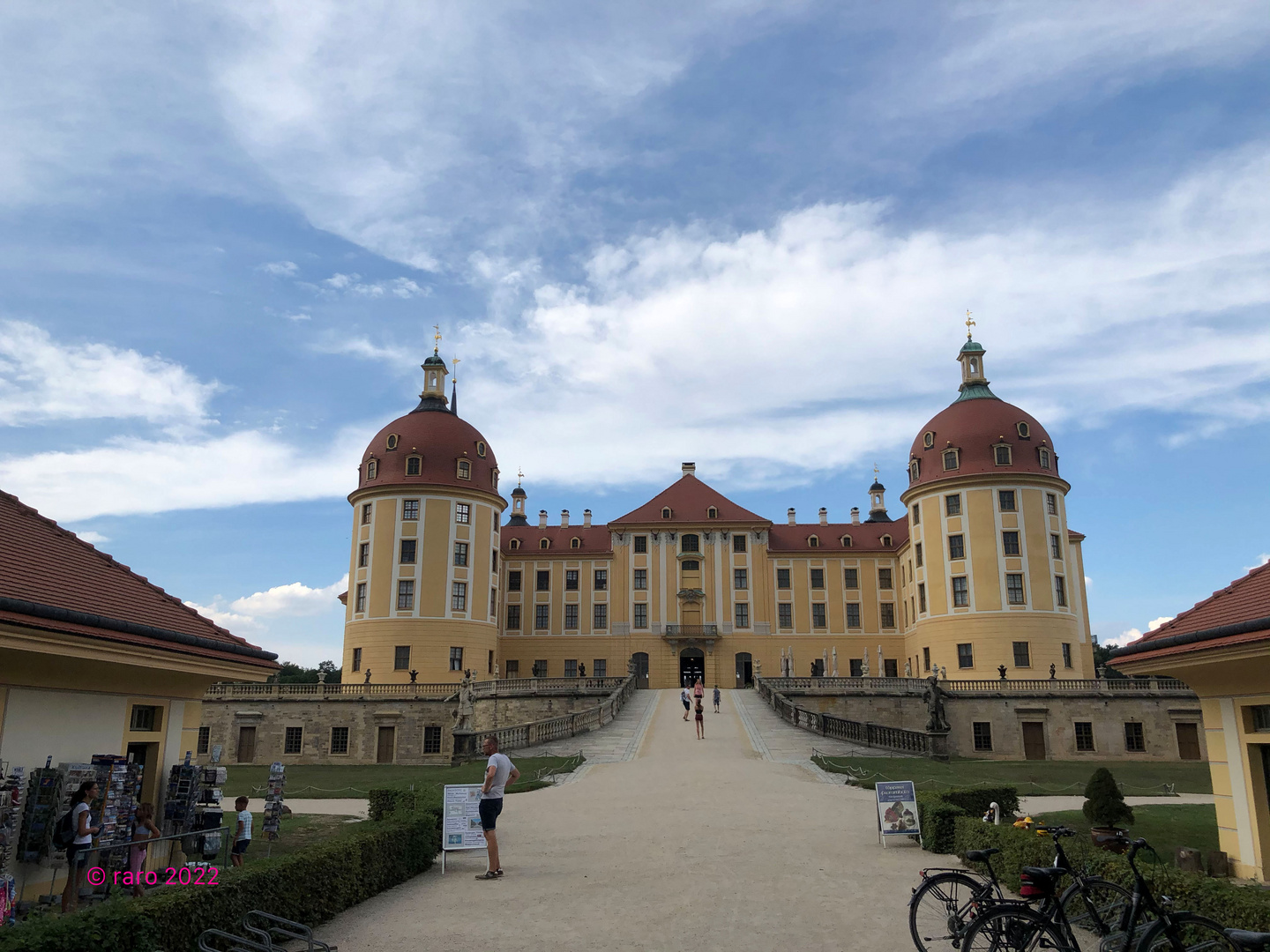 Moritzburg etwas versetzt