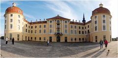 Moritzburg Hinteransicht Panorama