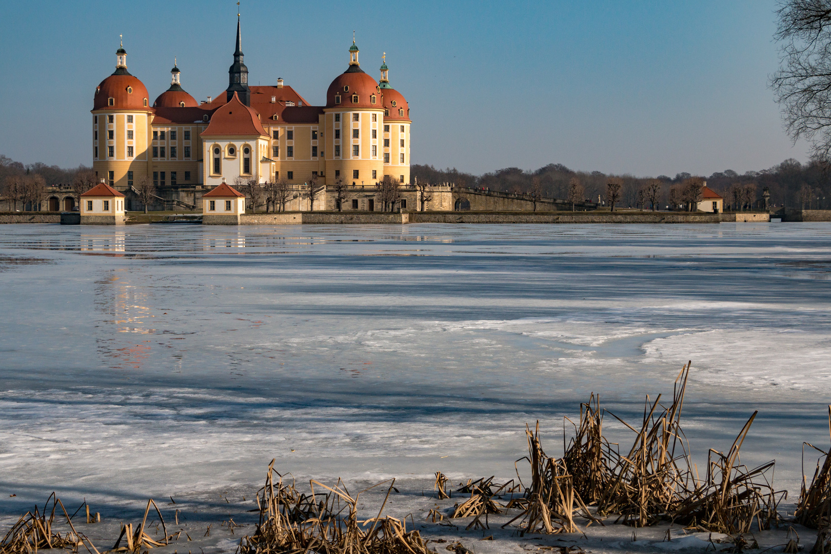 Moritzburg im Winter 