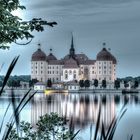 Moritzburg in der Dämmerung