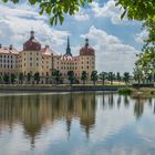 Moritzburg in der Gemeinde Moritzburg bei Dresden - Mein Beitrag zum Spiegeltag -