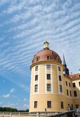 Moritzburg mit Wolken