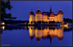 Moritzburg nach Sonnenuntergang