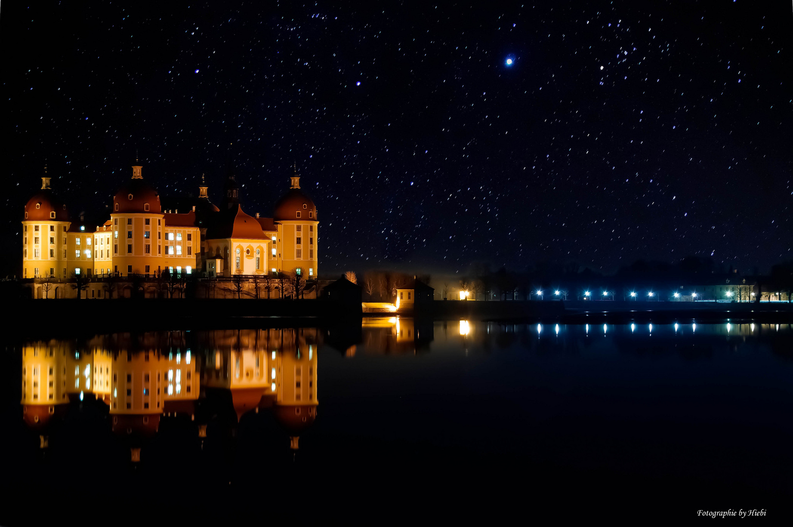 Moritzburg to night