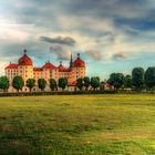 Moritzburg vom Park aus gesehen