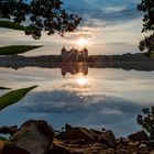 Moritzburg zum Sonnenuntergang