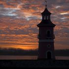 Moritzburg/Sa. - Mole und Leuchtturm in der Nähe des Fasanenschlösschens