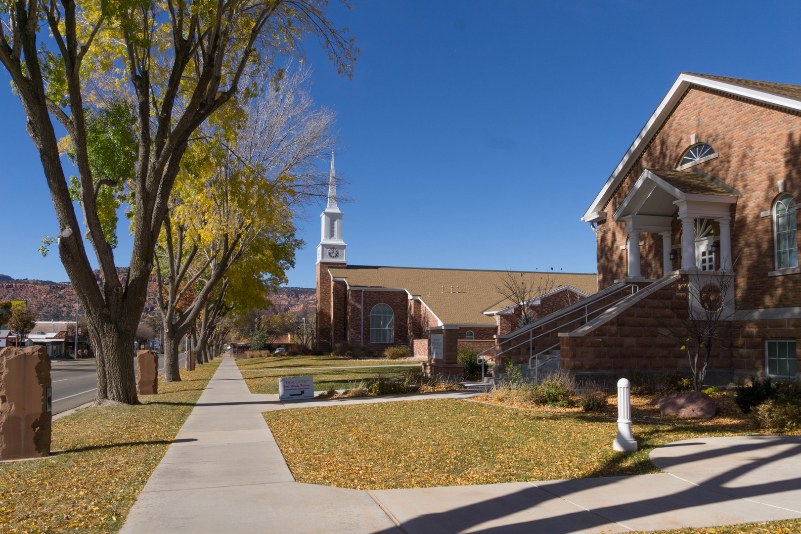 Mormonen-Kirche in Kanab, Utah