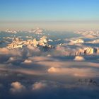 Morning above the Alps...