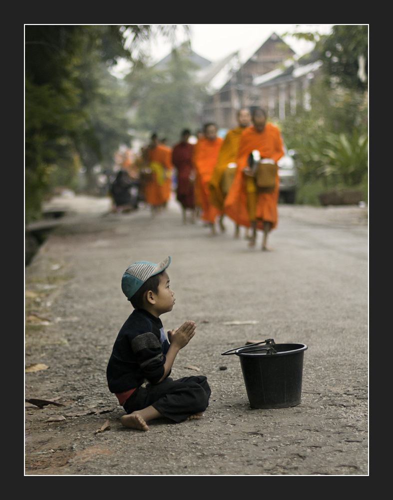 Morning Alms in Luang Prabang