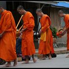 Morning Alms V, Luang Prabang, Laos