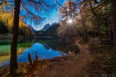 morning at lake palpuogna