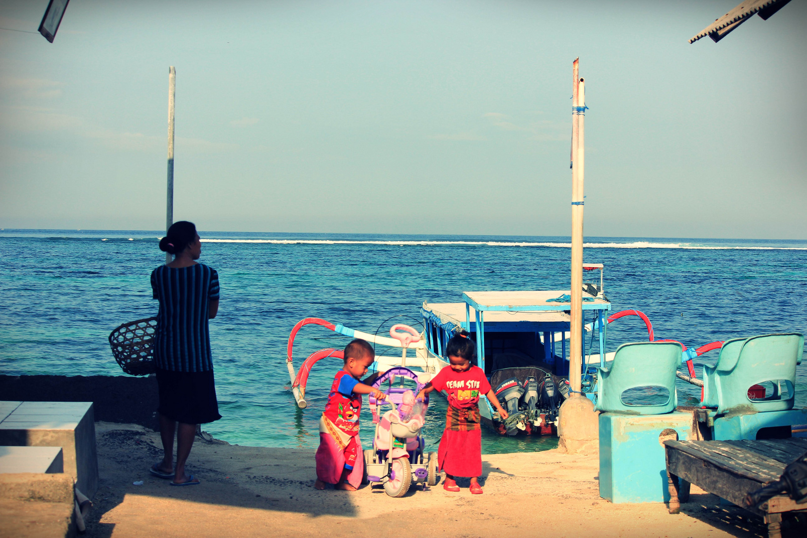 Morning at the Fisherman Village