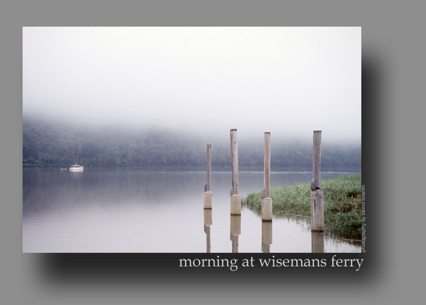 morning at wisemans ferry