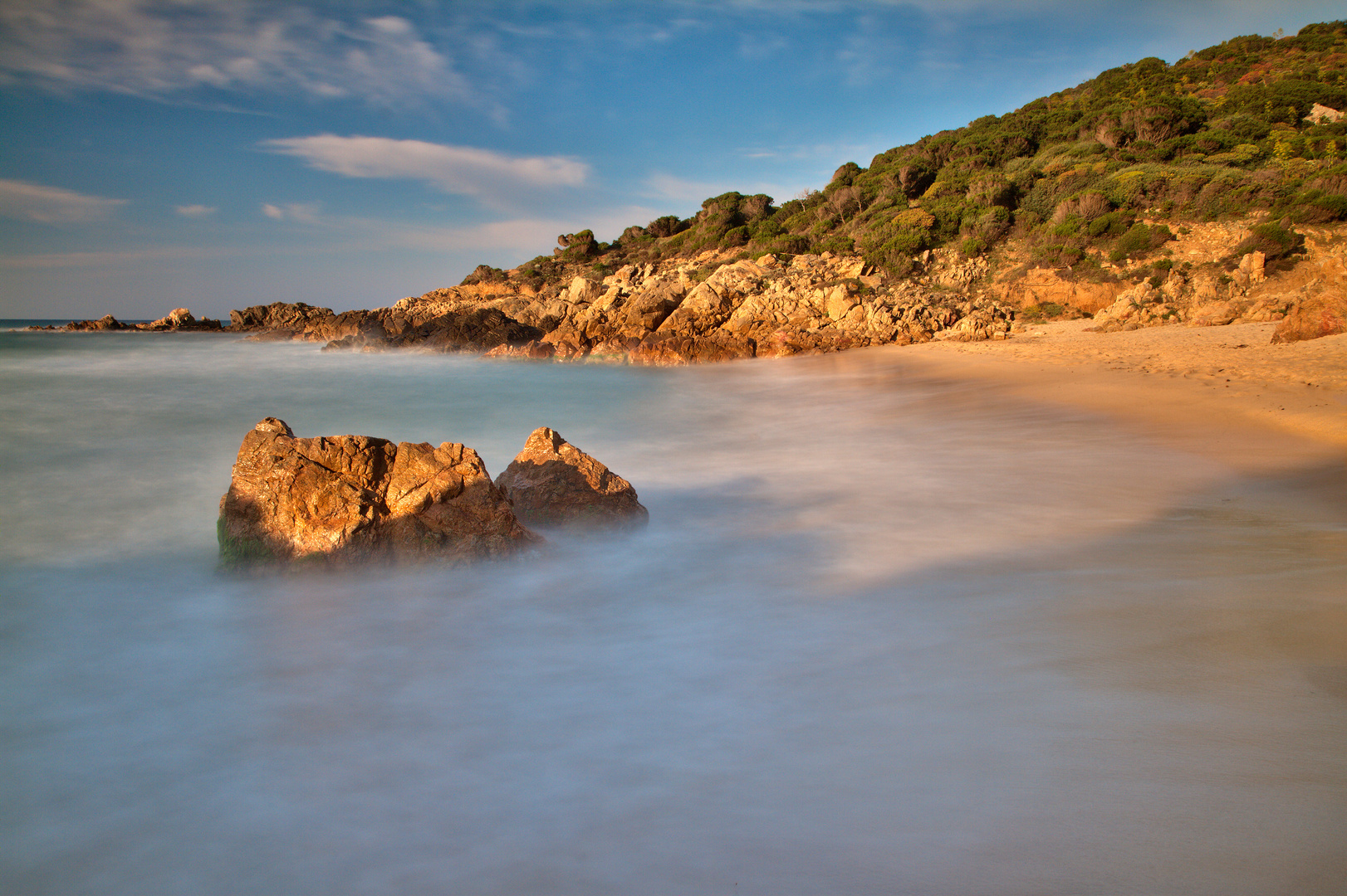 Morning beach