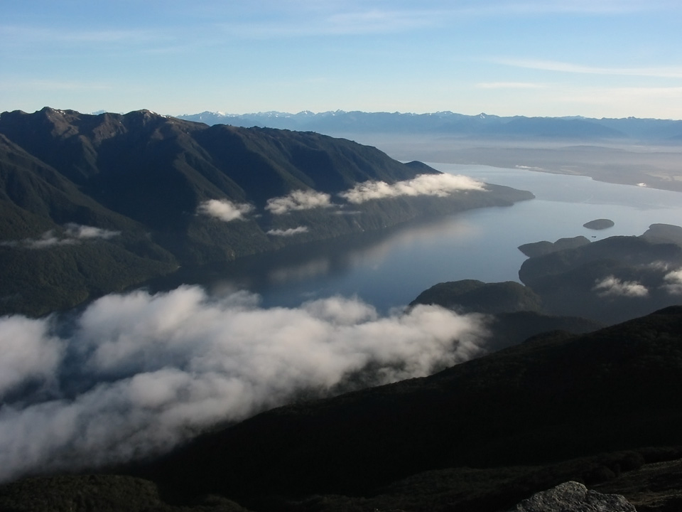 Morning Clouds over Lake Te Anau