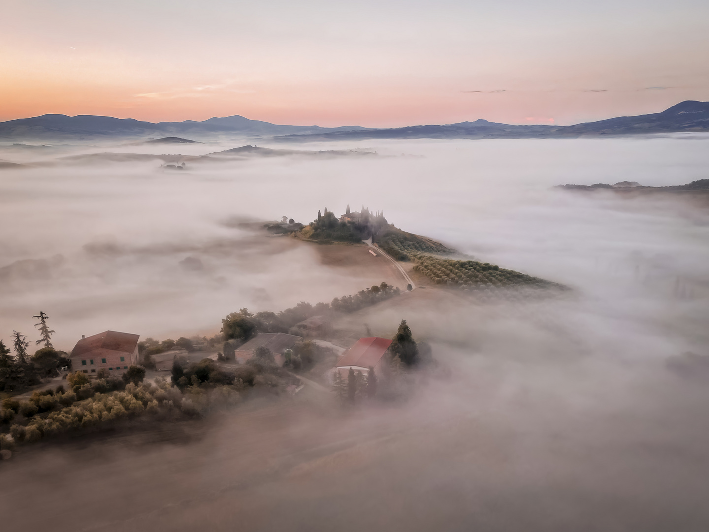 Morning Dreams in Tuscany