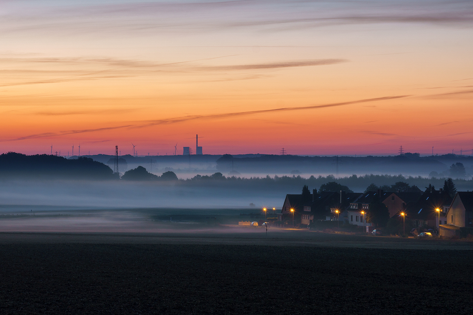 Morning fog