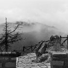 Morning fog over the mountains