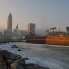 Morning Fog Rolling Over the City