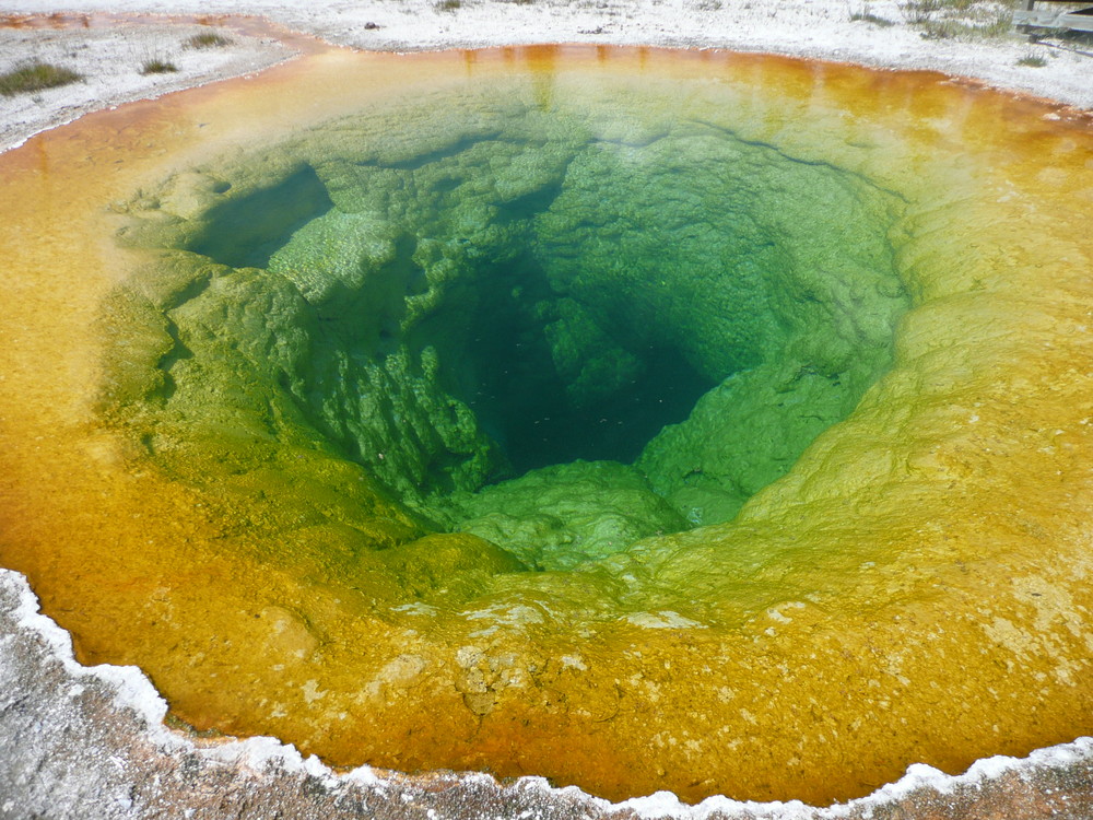 Morning glory pool von Annette Moser 