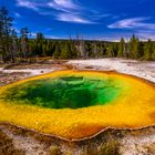 Morning Glory Pool, Yellowstone NP, Wyoming, USA