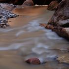 Morning glow in the Zion Narrows