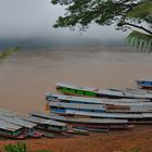 Morning idyll at the Mekong river