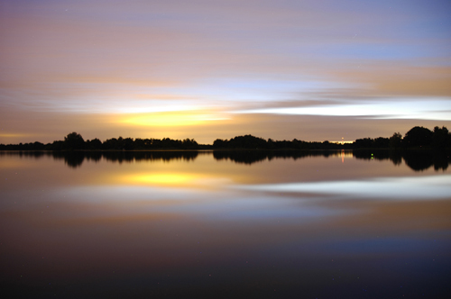 morning in Loosdrecht von Kaj ter Borgh