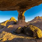 Morning light at the Spitzkoppe