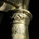 Morning light inside Iona Abbey