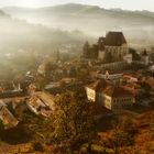 morning light of Biertan