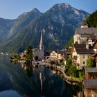 Morning light over Hallstatt, Austria