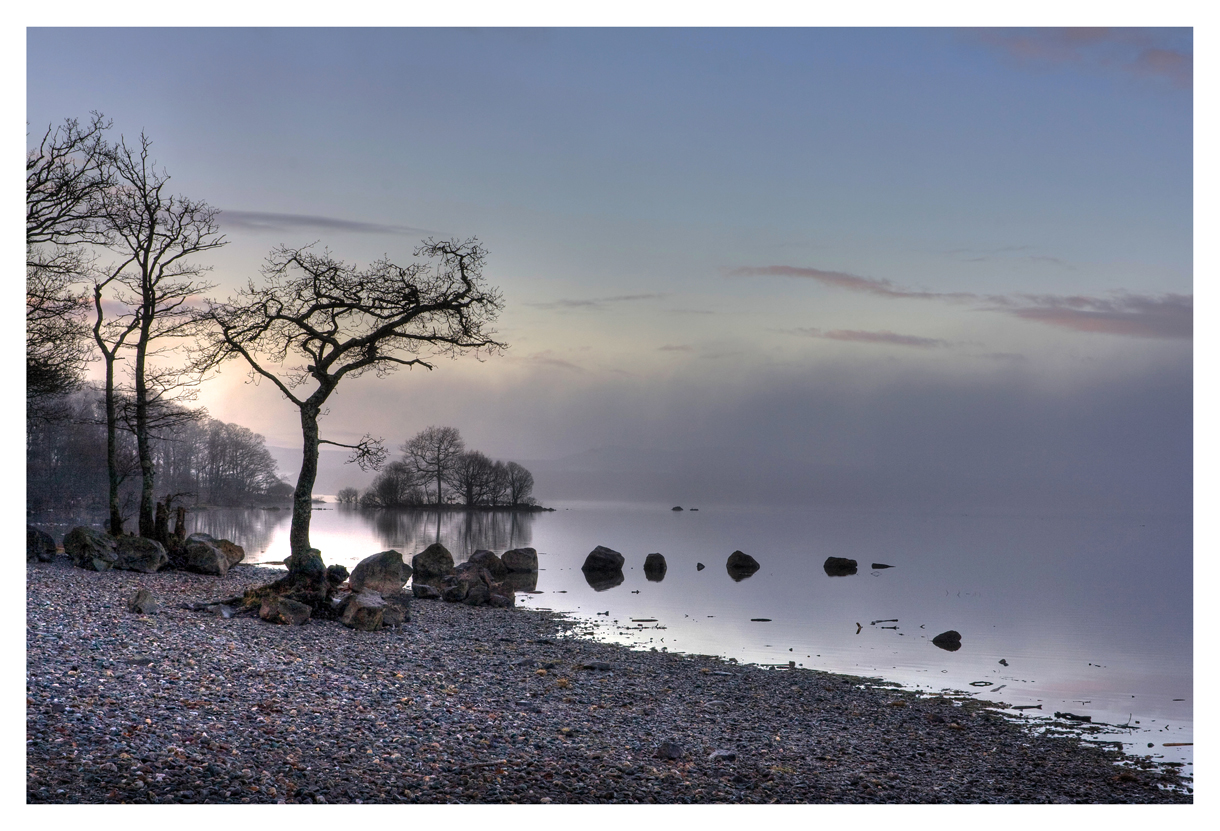Morning mist, Loch Lomond