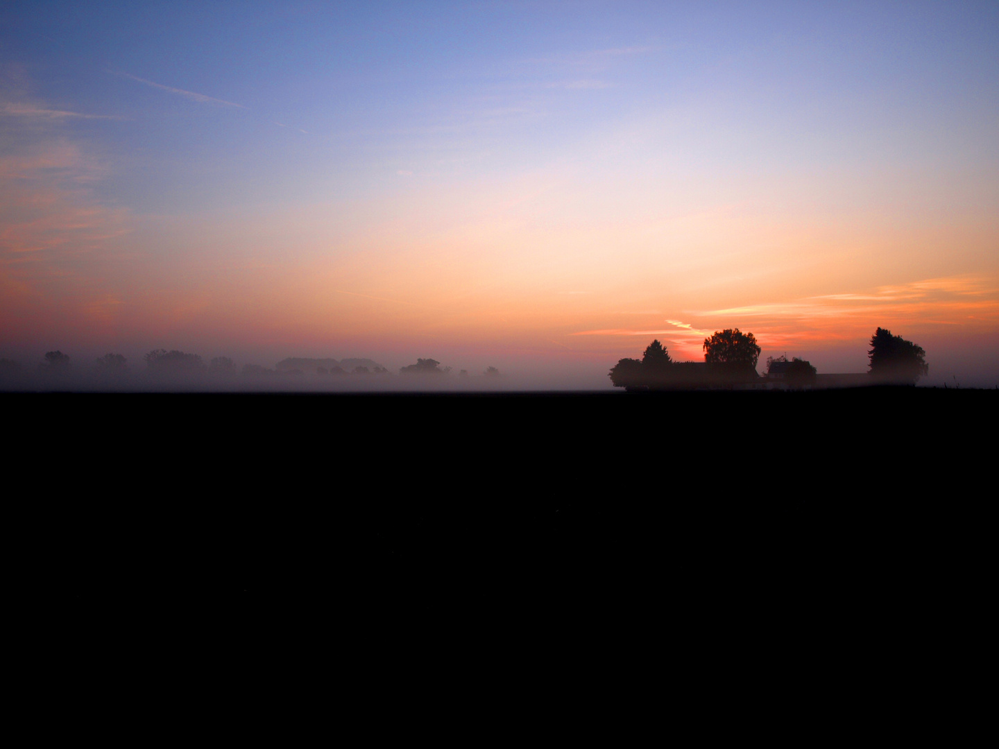 Morning mist - Morgennebel