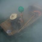 Morning Mist...........Illusion of an Fisherman