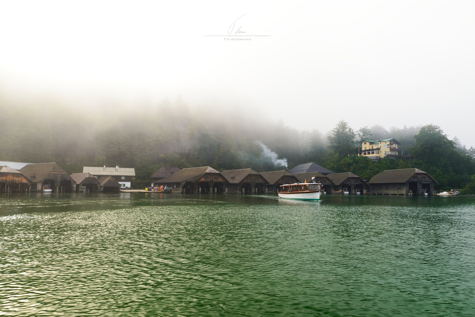 Morning mood at lake Königssee