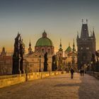 Morning on Charles Bridge