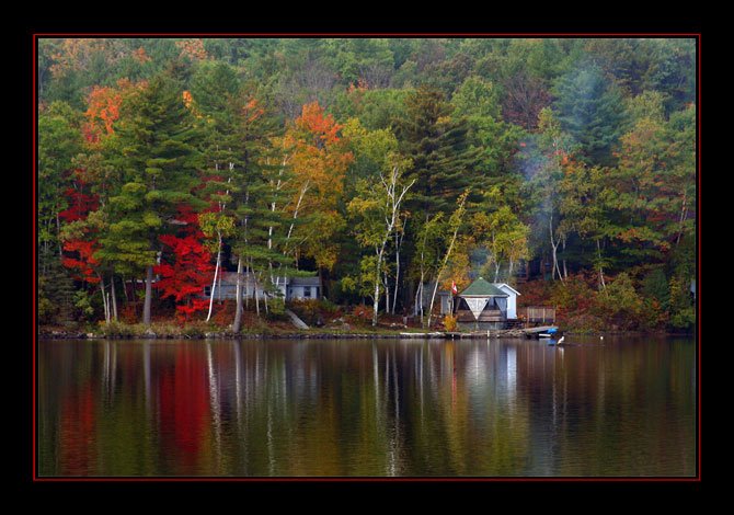 Morning on the lake