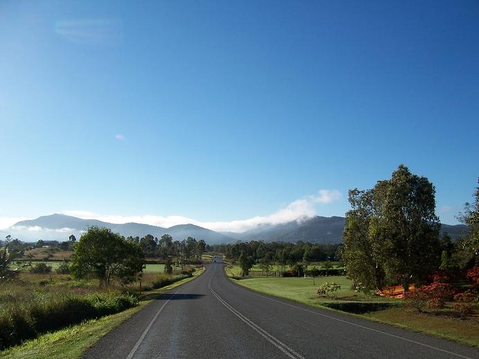 Morning on the road