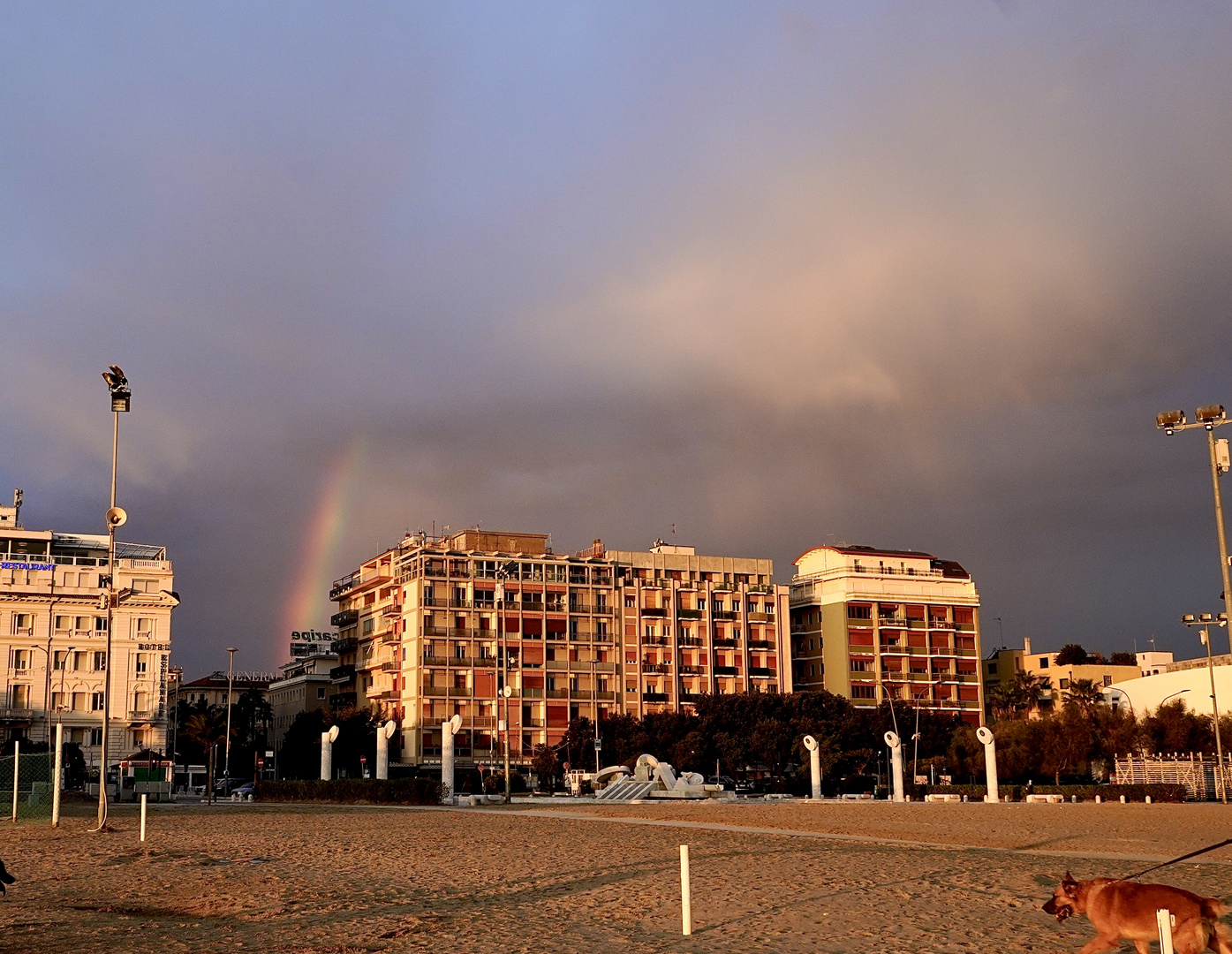 morning rainbow