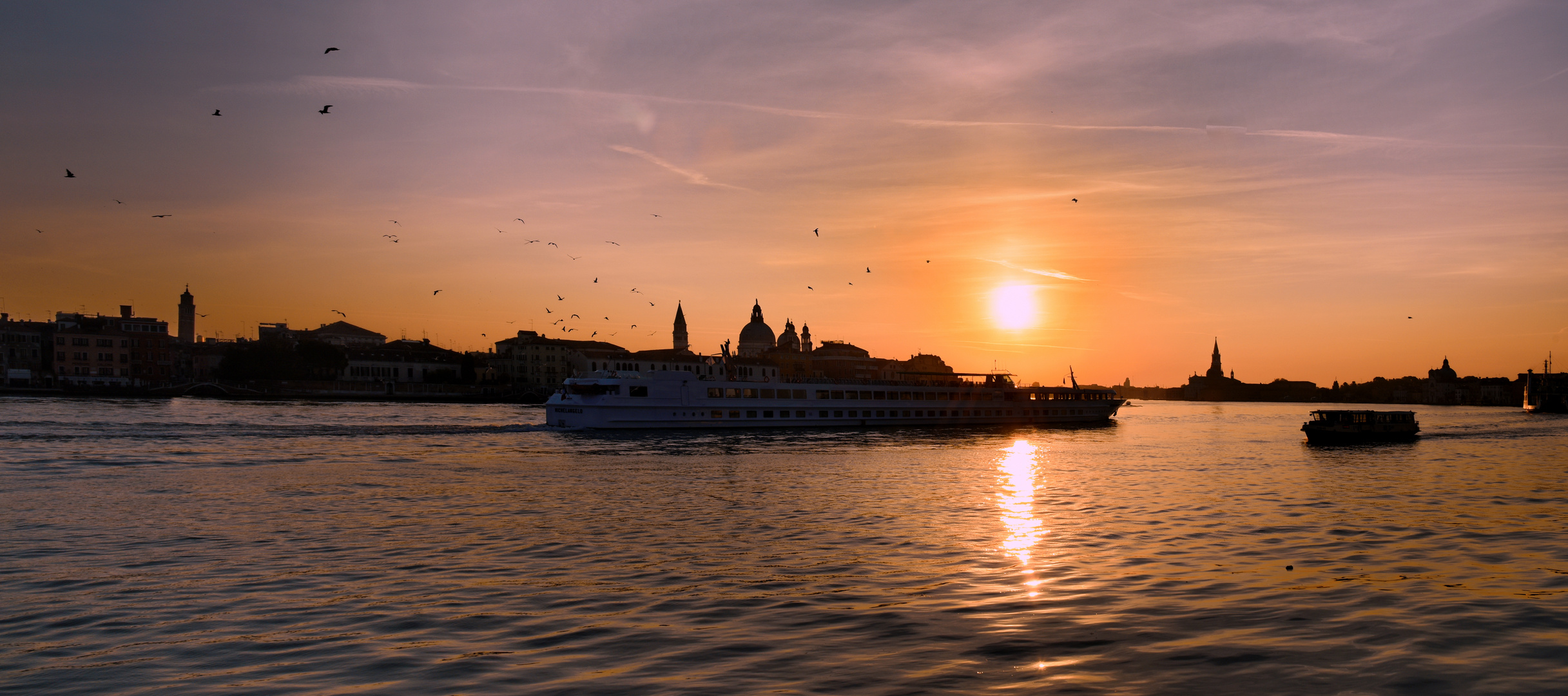 Morning Sky in Venice