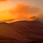 MORNING SUN TOUCHES THE DUNES OF SOSSUSVLEI