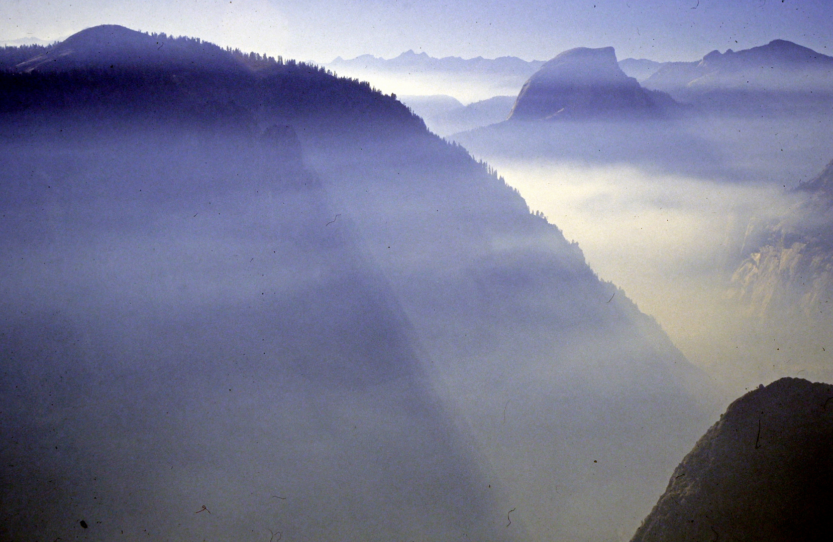 Morning view from top of el cap