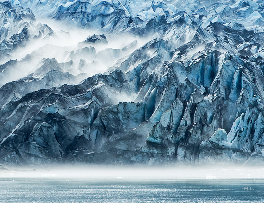 morningmist in Glacier Bay