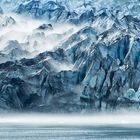 morningmist in Glacier Bay