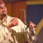 Moroccan snake charmer